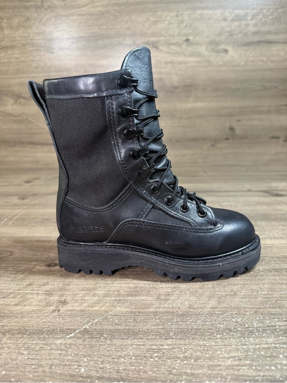 Bates ICWB Gore-Tex Combat Boots Black Leather Police Military 03-D-0321 4-4.5W